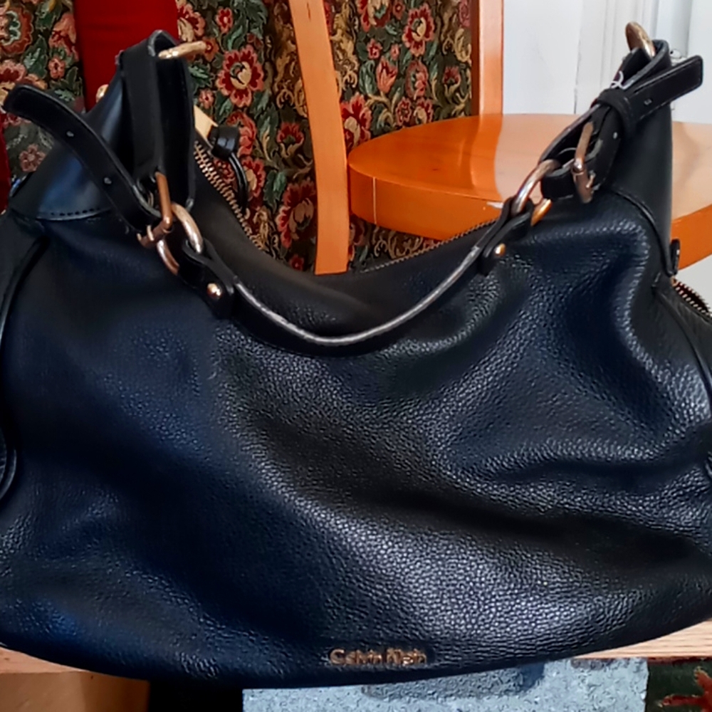 Black CK purse